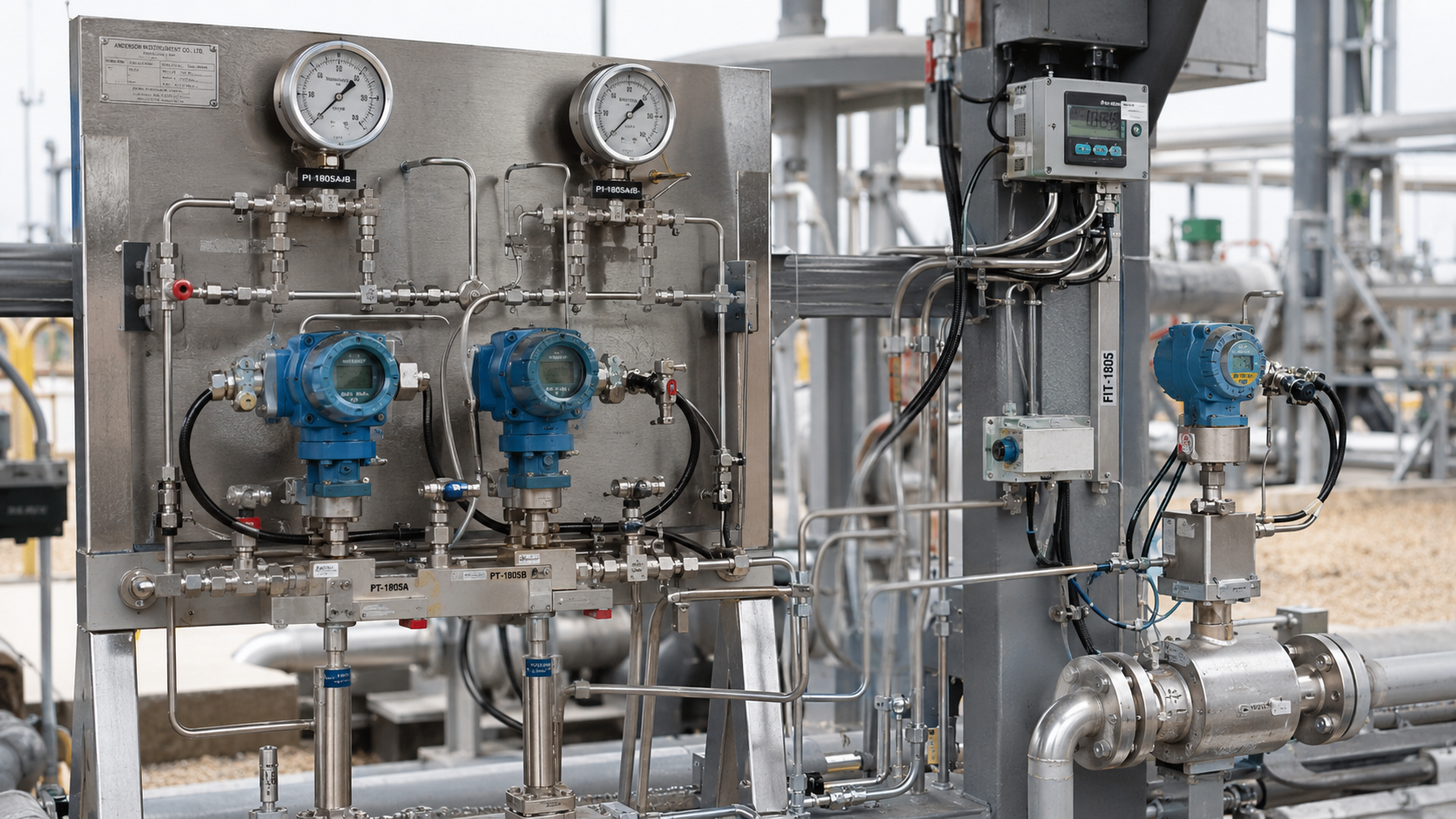Instrumentation et panneau de contrôle